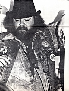 Roldo in the early-80s sporting a Sacred Chao button.